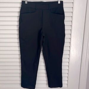 Grace & Lace ponte knit pull on trouser crop pants sz 6/8